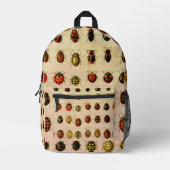 Ladybug Ladybird Beetle Insect Bug Bedruckter Rucksack (Vorderseite)