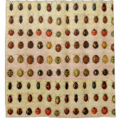 Ladybug Ladybird Beetle Insect Bug Duschvorhang (Vorderseite)