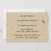 Ladybug Ladybird Beetle Insect Bug Einladung (Rückseite)