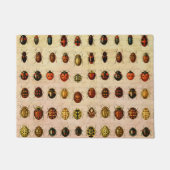 Ladybug Ladybird Beetle Insect Bug Fußmatte (Vorderseite)