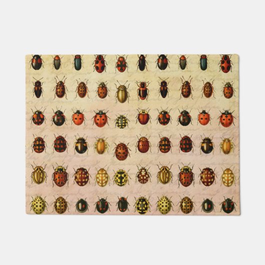 Ladybug Ladybird Beetle Insect Bug Fußmatte (Vorderseite)