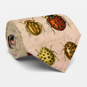 Ladybug Ladybird Beetle Insect Bug Krawatte (Gerollt)