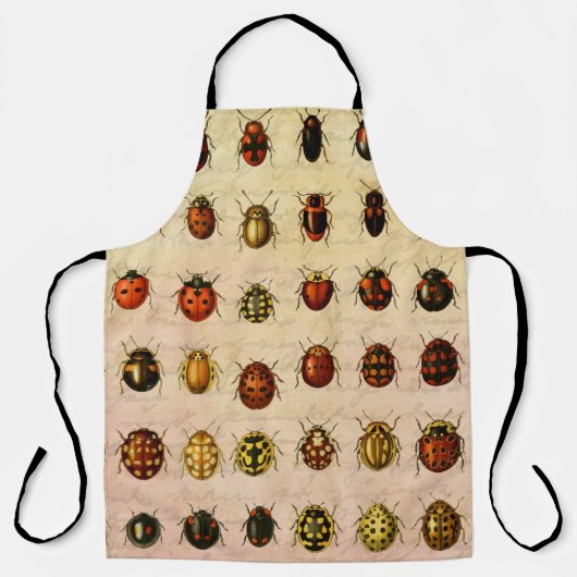 Ladybug Ladybird Beetle Insect Bug Schürze (Vorderseite)