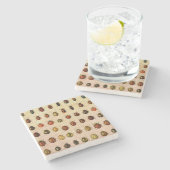 Ladybug Ladybird Beetle Insect Bug Steinuntersetzer (Seitenansicht)