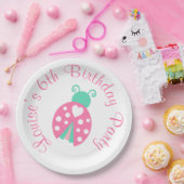 Ladybug Ladybird Birthday Party Pappteller (Party)