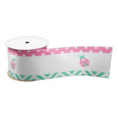 Ladybug Ladybird Birthday Party Satinband (Spule)