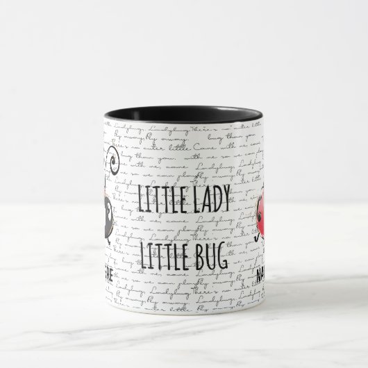 Ladybug Ladybird Design Tasse (Zentrum)