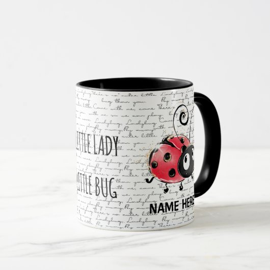Ladybug Ladybird Design Tasse (VorderseiteRechts)