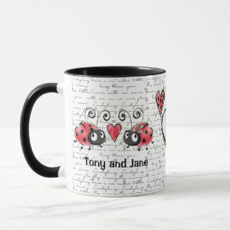 Ladybug Ladybird Design Tasse