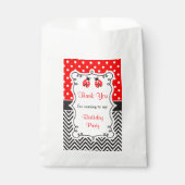 Ladybug Ladybird Favor Bag Geschenktütchen (Vorderseite)
