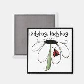 Ladybug Ladybug Tshirts und Geschenke Magnet (Vorderseite/Rückseite)