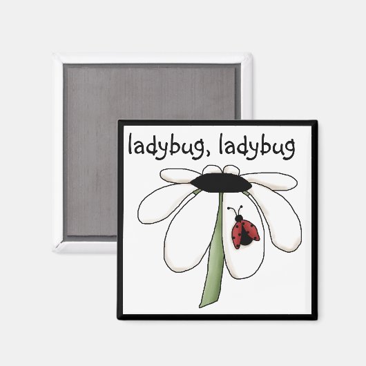 Ladybug Ladybug Tshirts und Geschenke Magnet (Vorderseite/Rückseite)