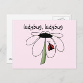 Ladybug Ladybug Tshirts und Geschenke Postkarte (Vorne/Hinten)