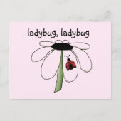 Ladybug Ladybug Tshirts und Geschenke Postkarte (Vorderseite)
