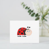 Ladybug Ladybugs Bug Bugs Funny Insect Niedlich Lä Postkarte (Stehend Vorderseite)