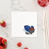 Ladybug, langweilig Napkins Serviette (Beispiel)