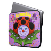 Ladybug Laptop Case (Vorderseite Links)