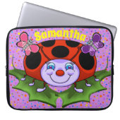 Ladybug Laptop Case (Vorderseite)
