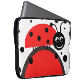 Ladybug Laptop Sleeve (Vorne Rechts)