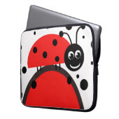 Ladybug Laptop Sleeve (Vorderseite Links)