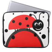 Ladybug Laptop Sleeve (Vorderseite)