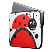 Ladybug Laptop Sleeve (Vorderseite Links)