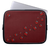 Ladybug Laptop Sleeve Ladybird Tablet Hüllen (Vorderseite)