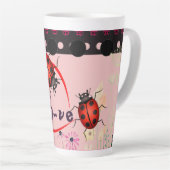 Ladybug Latte Liebe Milchtasse (Rechte Ecke)