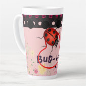 Ladybug Latte Liebe Milchtasse (Linke Ecke)