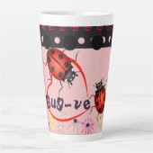 Ladybug Latte Liebe Milchtasse (Vorderseite)