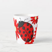 Ladybug Latte Tasse (Vorderseite)