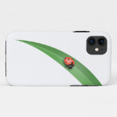 Ladybug Leaf Case-Mate iPhone Hülle (Rückseite (Horizontal))
