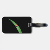 Ladybug Leaf Gepäckanhänger (Rückseite horizontal)