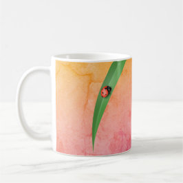 Ladybug Leaf Kaffeetasse