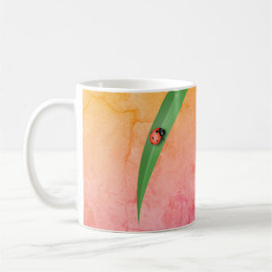 Ladybug Leaf Kaffeetasse