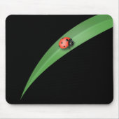 Ladybug Leaf Mousepad (Vorne)