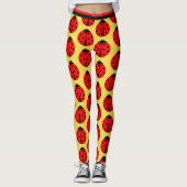 Ladybug Leggings-Übungen Yoga Pants Leggings (Vorderseite)