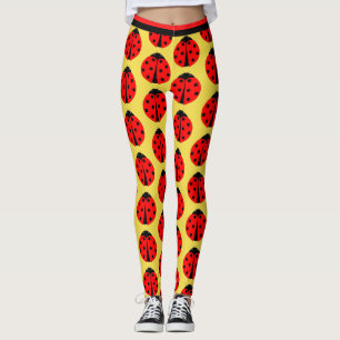 Ladybug Leggings-Übungen Yoga Pants Leggings