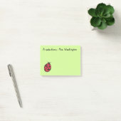 Ladybug-Lehrerposten - Anmerkungen Post-it Klebezettel (Büro)