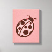 Ladybug Leinwand Print (Vorderseite)