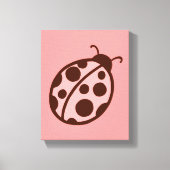 Ladybug Leinwand Print (Vorderseite)