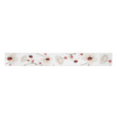 Ladybug Liebe Bug Floral Satinband (Vorderseite)
