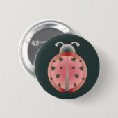 ladybug-Liebe Button (Vorne & Hinten)