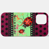 Ladybug-Liebe Case-Mate iPhone Hülle (Rückseite (Horizontal))