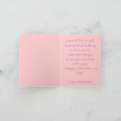 Ladybug-Liebe Feiertagskarte (Innenseite)