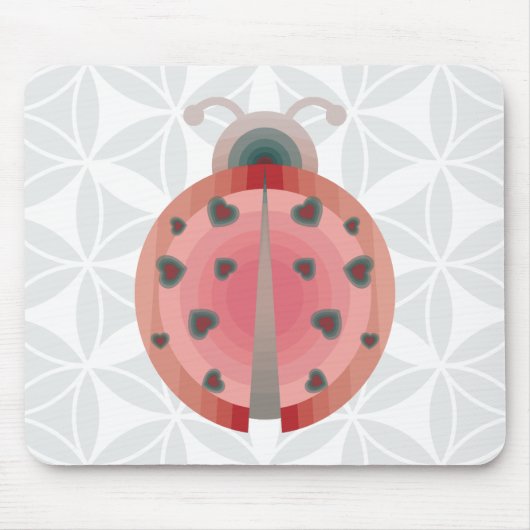 ladybug-Liebe Mousepad (Vorne)