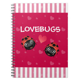 Ladybug-Liebe Notizblock