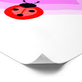 Ladybug-Liebe Poster (Ecke)