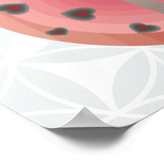 ladybug-Liebe Poster (Ecke)