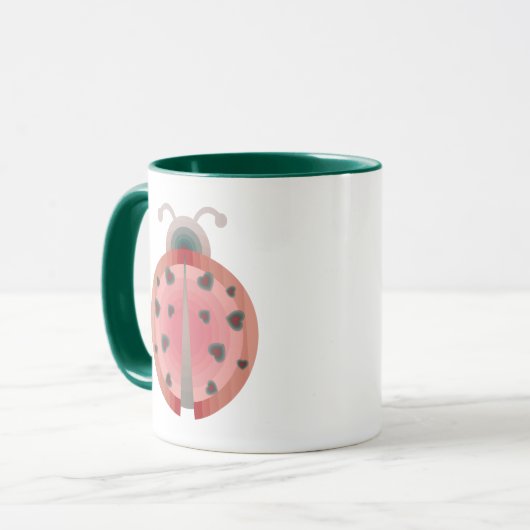 ladybug-Liebe Tasse (Vorderseite Links)
